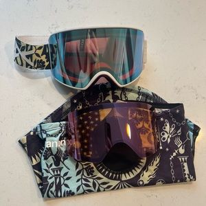 Anon WM3 Goggles + Bonus Lens + Face Mask